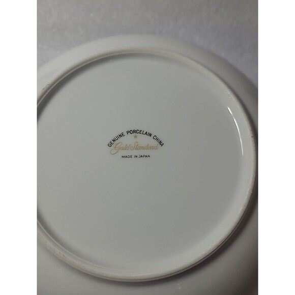 GOLD STANDARD GENUINE PORCELAIN CHINA PINK ROSE 9" Round  Vegetable/Serving Bowl - Picture 4 of 4